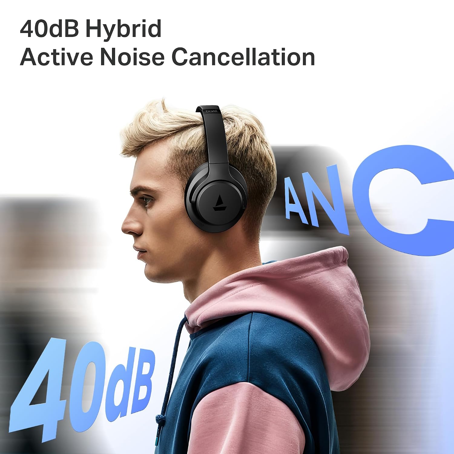 boAt Rockerz 512 Hybrid Headphones