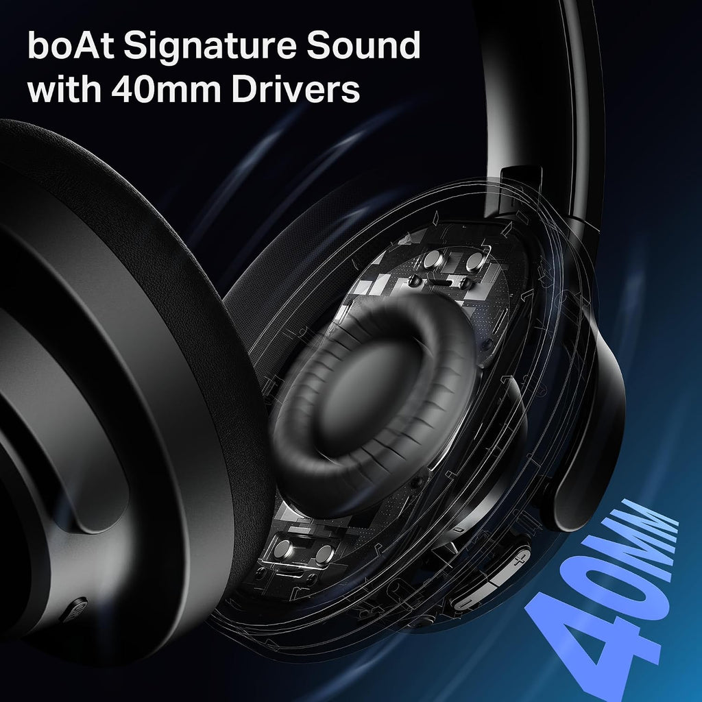 boAt Rockerz 512 Hybrid Headphones